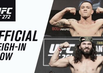Pesaje UFC 272: Covington vs. Masvidal