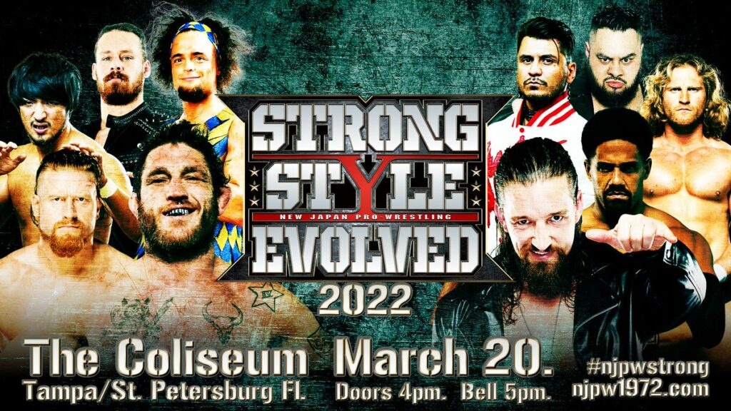 Spoilers NJPW STRONG Strong Style Evolved 2022