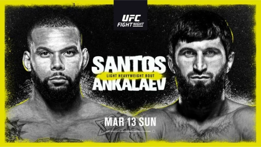 Resultados UFC Vegas 50: Santos vs. Ankalaev