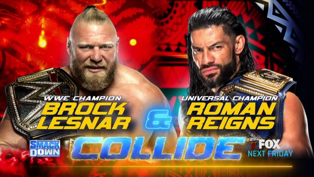 Brock Lesnar y Roman Reigns tendrán un cara a cara la próxima semana en SmackDown