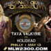 Taya Valkyrie se enfrentará a Holidead por el Campeonato de Peso Pluma Femenino en MLW Kings of Colosseum 2022 Taya Valkyrie