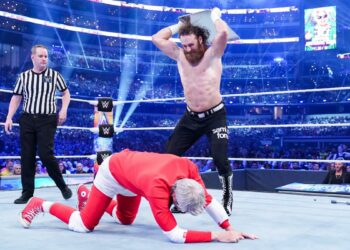 Sami Zayn sobre su combate en WrestleMania 38 ante Johnny Knoxville: "es uno de mis favoritos"