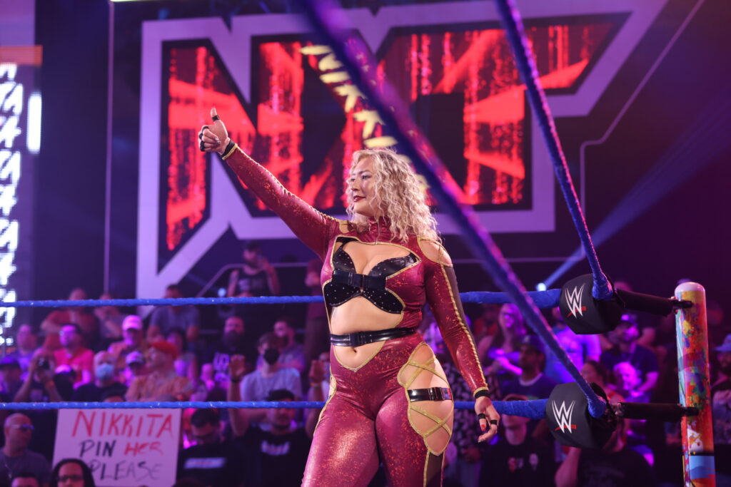 WWE estaría muy feliz con Nikkita Lyons y vería mucho potencial en ella