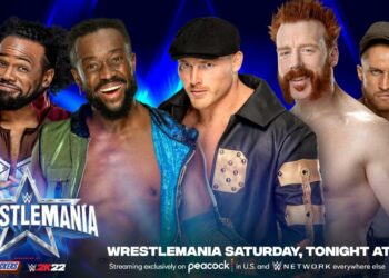La lucha entre The New Day y Sheamus & Ridge Holland se realizará en la segunda noche de WrestleMania 38