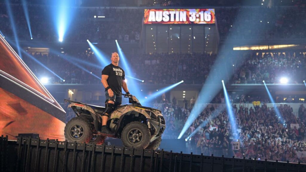 'Stone Cold' Steve Austin estaba feliz y aliviado tras su combate en WrestleMania 38