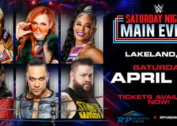 Cartelera WWE Live Lakeland Night's Main Event 30 de abril de 2022