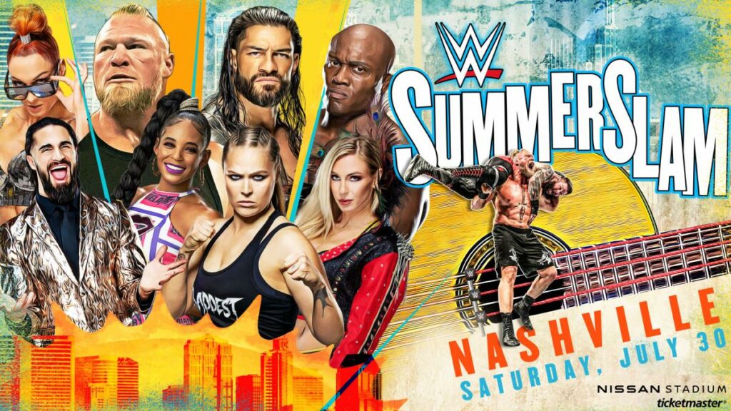 WWE desvela el nuevo logo para SummerSlam 2022