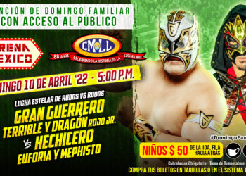 Resultados CMLL Domingos Arena México 10 de abril de 2022