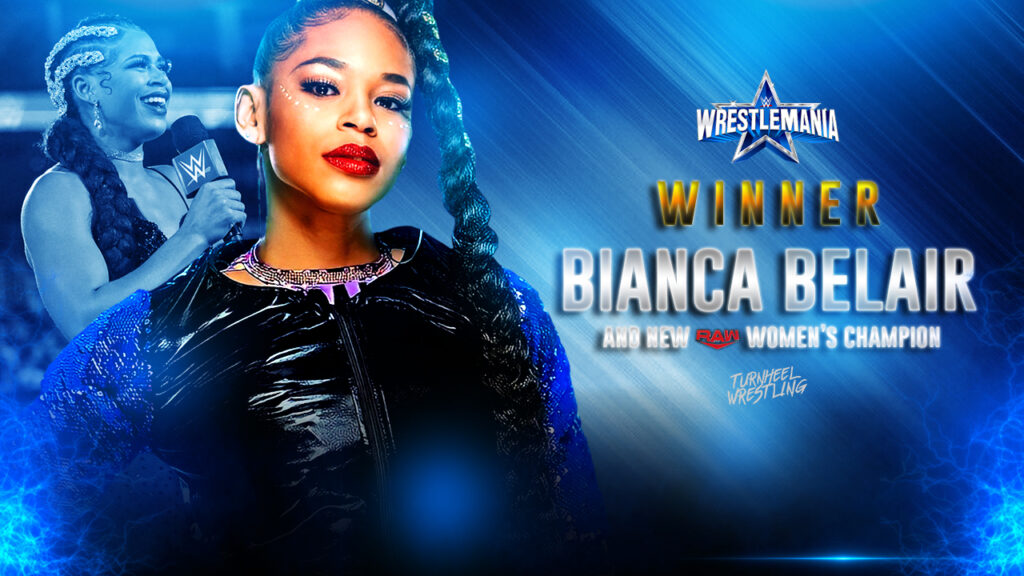 Bianca Belair WrestleMania 38