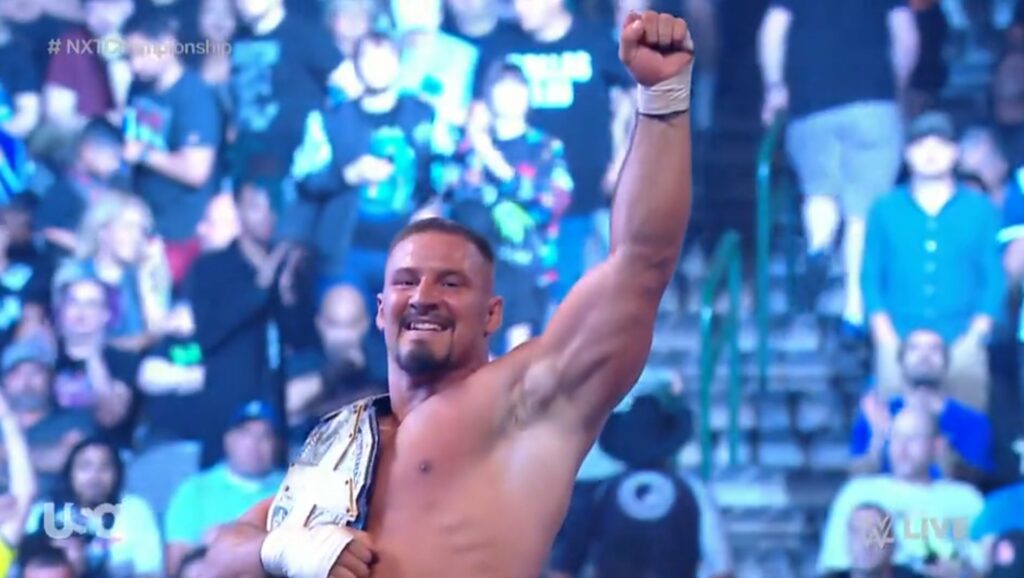 Bron Breakker gana por segunda vez el Campeonato de NXT en WWE RAW