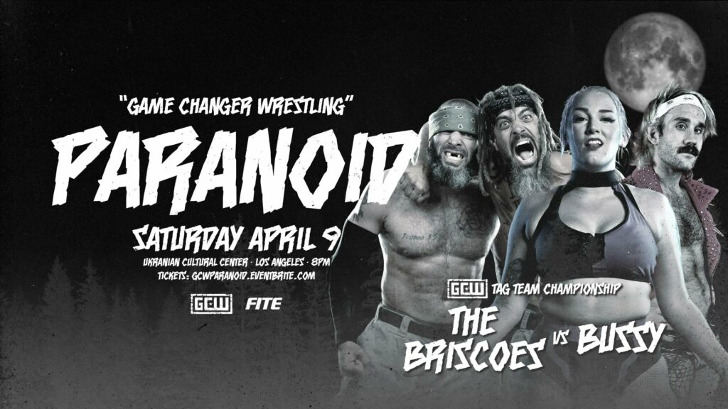 The Briscoes, Minoru Suzuki y más luchadores anunciados para GCW Paranoid