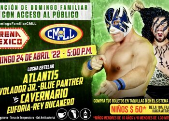 Resultados CMLL Domingo Familiar 24 de abril de 2022
