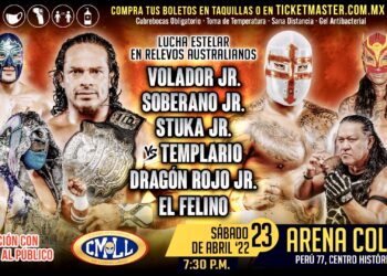 Resultados CMLL Sábado de Coliseo 23 de abril de 2022