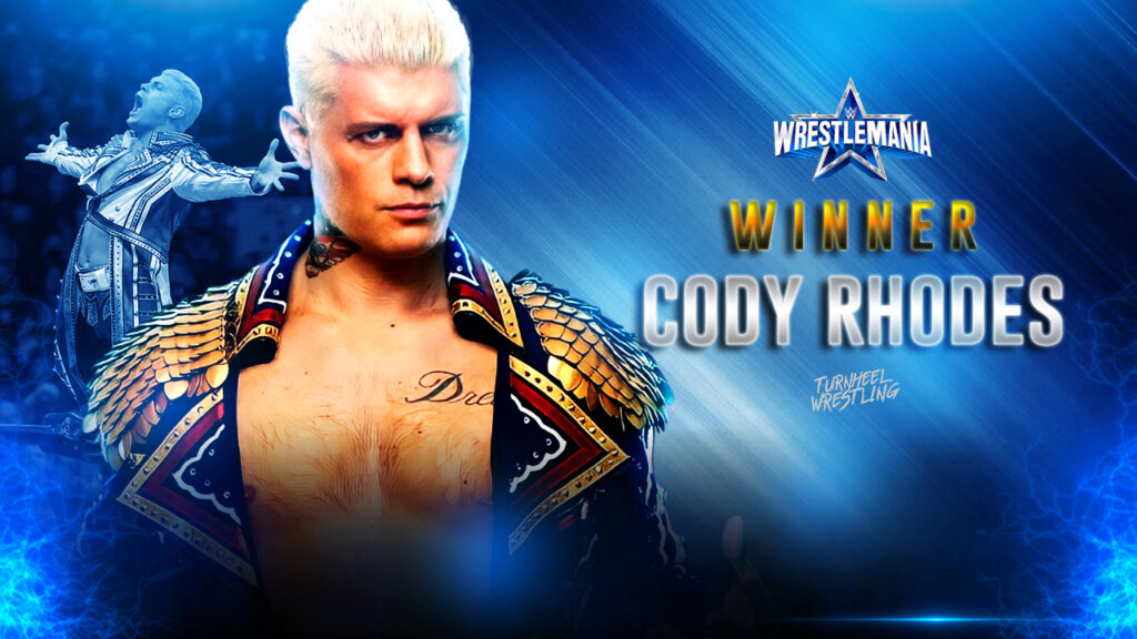 Cody Rhodes derrota a Seth Rollins en WrestleMania 38