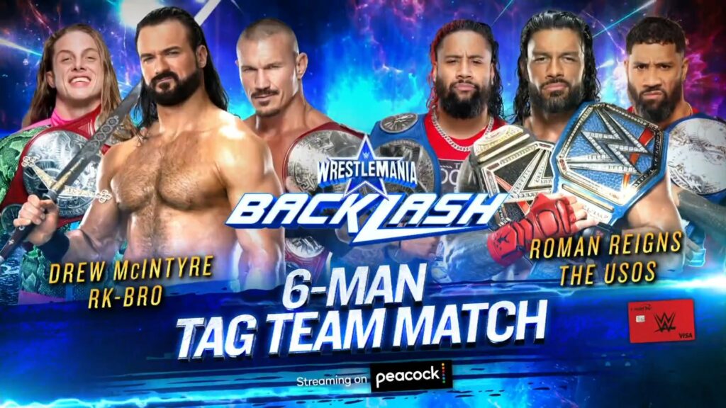 Drew McIntyre y RK-Bro se enfrentarán a The Bloodline en WrestleMania Backlash 2022
