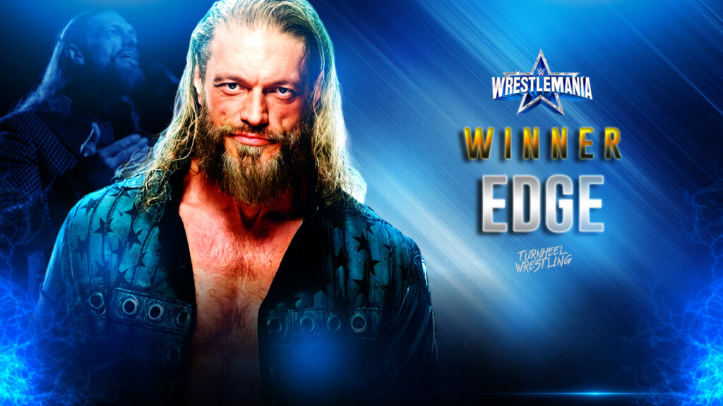 Edge derrota a AJ Styles en WrestleMania 38