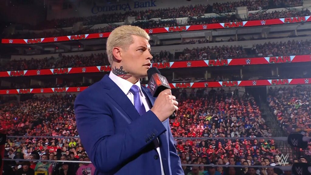 Cody Rhodes afirma que quiere el Campeonato de WWE en RAW