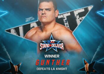 Gunther derrota a LA Knight en Stand & Deliver 2022