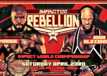 Cartelera IMPACT Rebellion 2022 actualizada