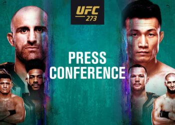 Conferencia de prensa UFC 273: Volkanovski vs. The Korean Zombie