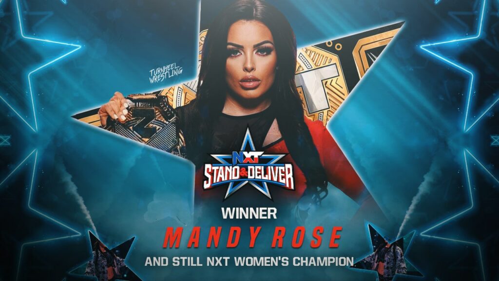Mandy Rose retiene el Campeonato Femenino de NXT en Stand & Deliver 2022