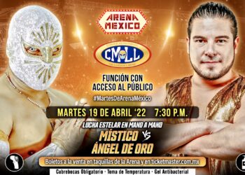 Resultados CMLL Martes de Arena México 19 de abril de 2022