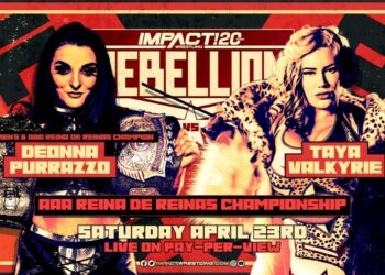 Horarios y cómo ver IMPACT Rebellion 2022