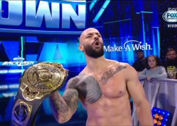 Ricochet retiene el Campeonato Intercontinental tras vencer a Shanky