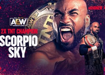 Scorpio Sky gana el Campeonato de TNT tras vencer a Sammy Guevara en una Ladder match