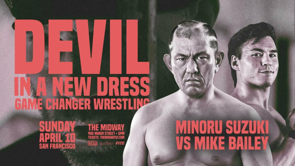 Resultados GCW Devil In A New Dress: Minoru Suzuki, Mike Bailey y más