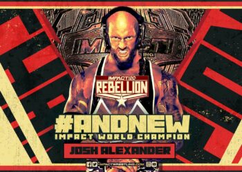 Josh Alexander gana el Campeonato Mundial de IMPACT en Rebellion 2022