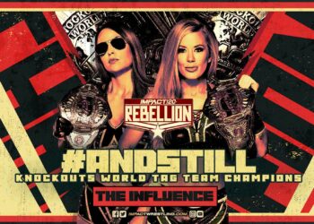 The Influence retienen el Campeonato por Parejas de Knockouts en Rebellion 2022