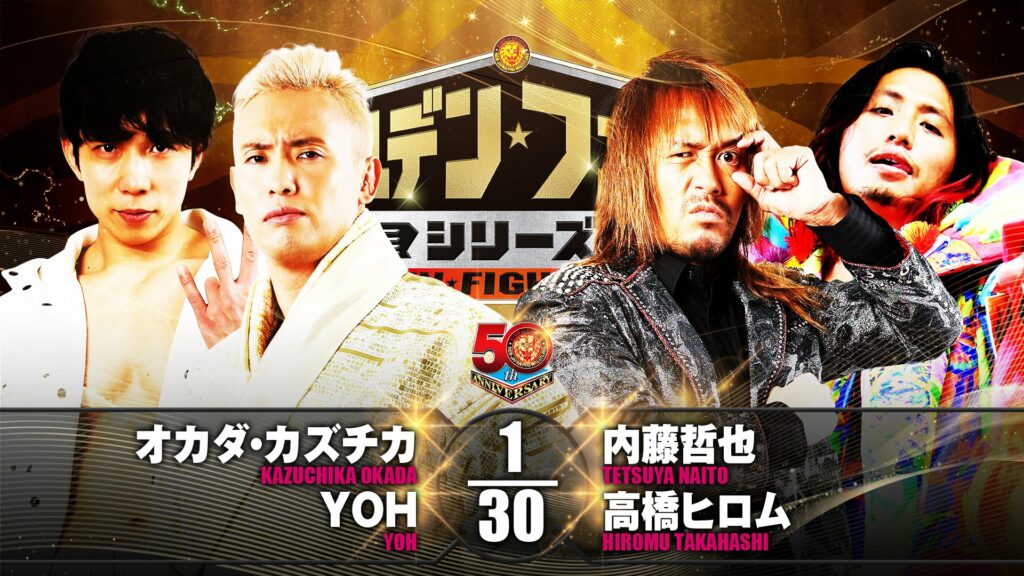 Resultados NJPW Golden Fight Series 2022 (noche 1)