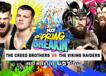 WWE anuncia más combates para NXT Spring Breakin' 2022