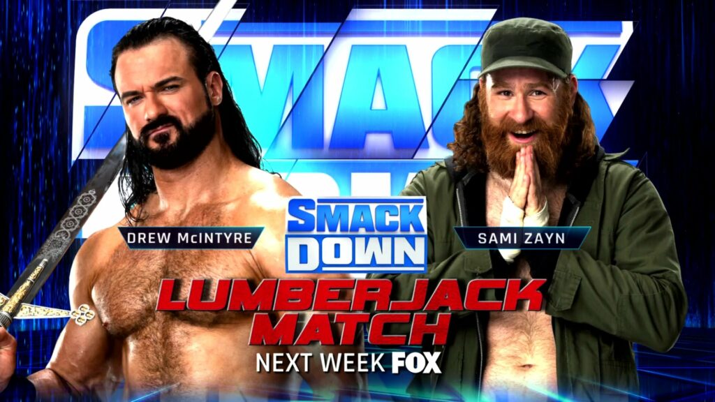 WWE anuncia dos luchas para el show de SmackDown del 22 de abril