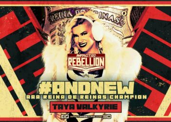 Taya Valkyrie se convierte en la nueva Campeona Reina de Reinas de AAA en IMPACT Rebellion 2022