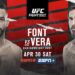 Cartelera UFC Vegas 53: Font vs. Vera Cartelera UFC Vegas 53: Font vs. Vera