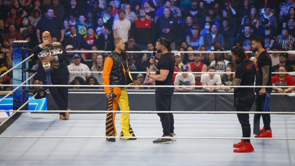 ¿Qué ha pasado con el careo entre Shinsuke Nakamura y Roman Reigns?