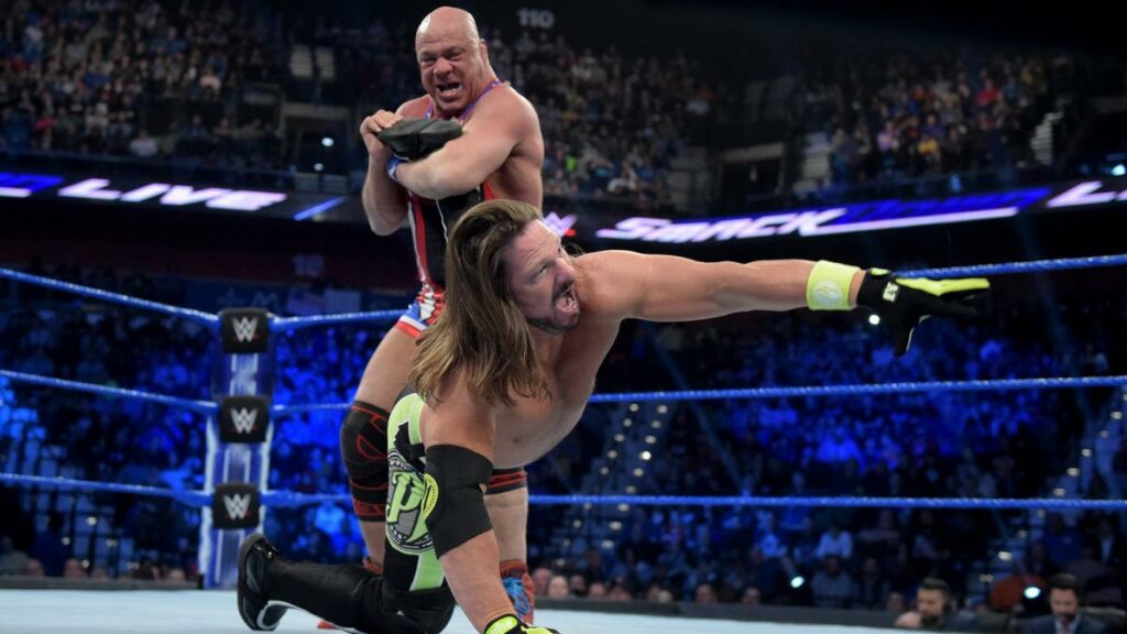 Kurt Angle estuvo muy decepcionado con su combate con AJ Styles en WWE