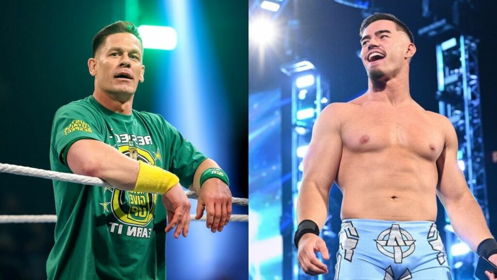 Austin Theory quiere defender el Campeonato de los Estados Unidos ante John Cena