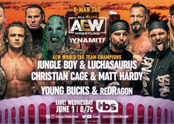 Jeff Hardy y Adam Cole son retirados de la cartelera de AEW Dynamite del 1 de junio