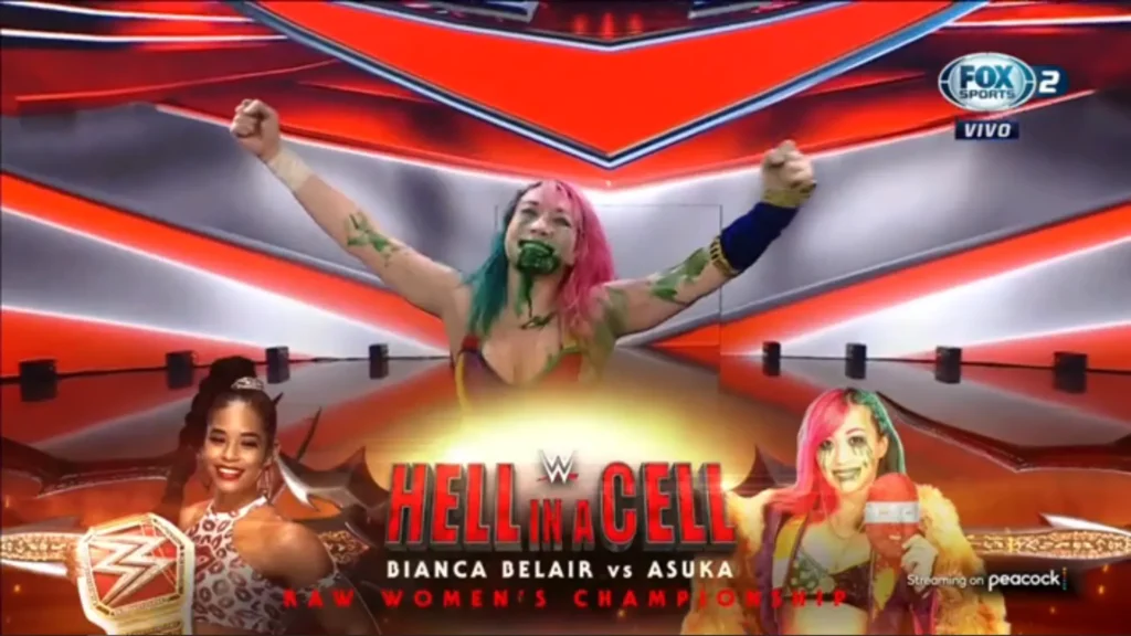 Bianca Belair defenderá el Campeonato Femenino de RAW frente a Asuka en WWE Hell in a Cell 2022