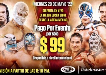 Resultados CMLL Viernes Espectacular 20 de mayo de 2022