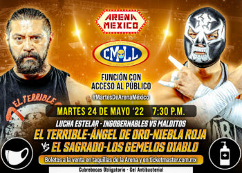 Resultados CMLL Martes de Arena México 24 de mayo de 2022