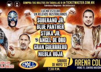 Resultados CMLL Sábado de Coliseo 7 de mayo de 2022