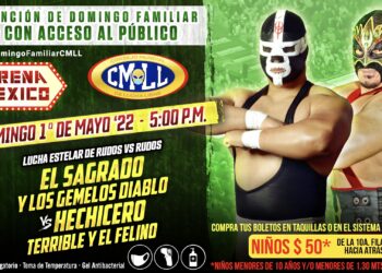 Resultados CMLL Domingo Familiar 1 de mayo de 2022