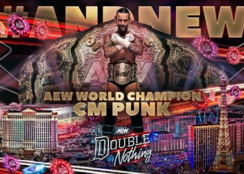 CM Punk se convierte en el nuevo Campeón Mundial de AEW en Double or Nothing