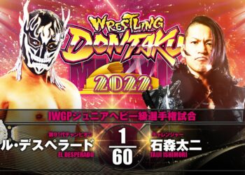 Taiji Ishimori gana el Campeonato Peso Jr. de IWGP en Wrestling Dontaku 2022