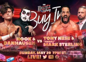 Hook y Danhausen lucharán contra Tony Nese y Mark Sterling en el Buy In de AEW Double or Nothing 2022
