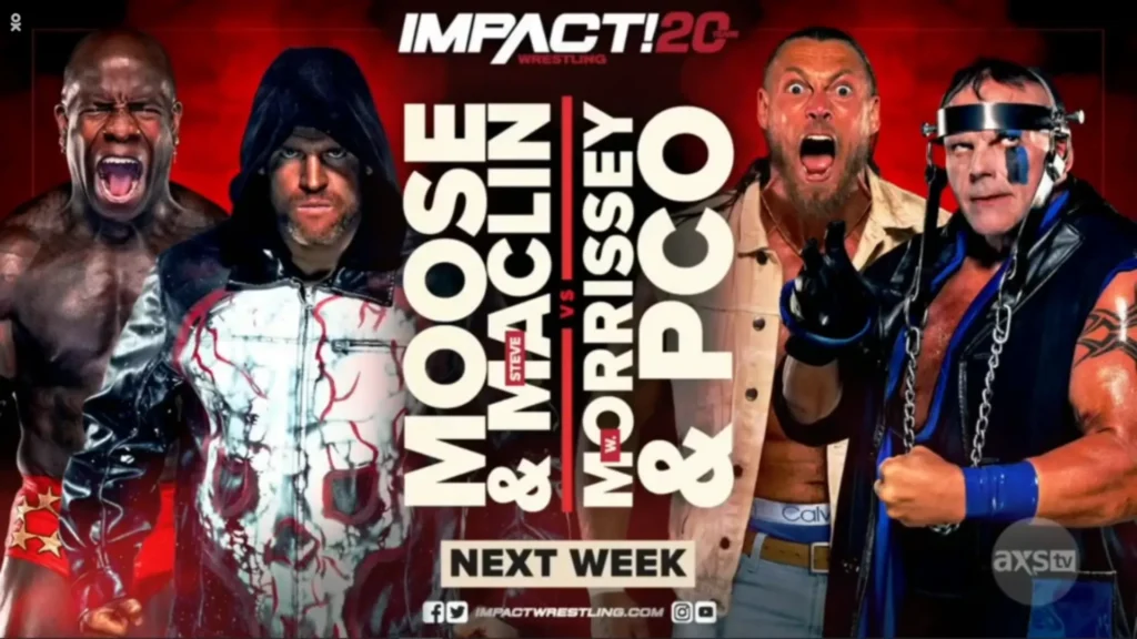 IMPACT Wrestling anuncia cuatro luchas para su show semanal del 2 de junio